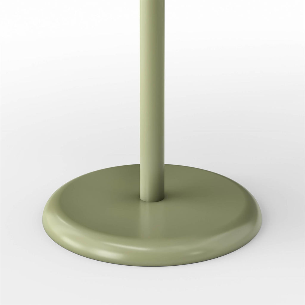 Outlet Tom Dixon Groove Outdoor Small Round Table - Moss