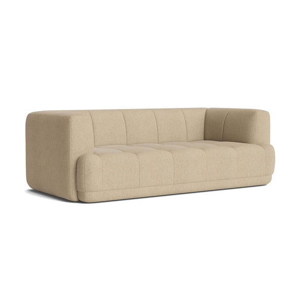 Outlet HAY Quilton 3+ Seater Sofa - Turf Sand **STORE COLLECTION ONLY**