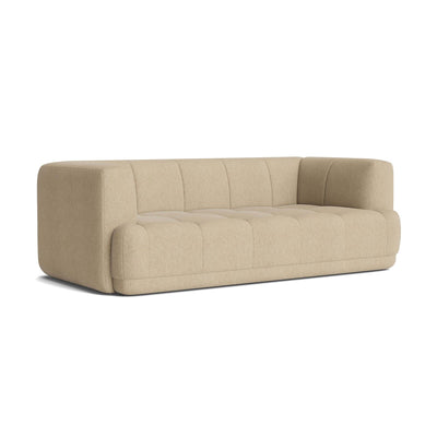 Outlet HAY Quilton 3+ Seater Sofa - Turf Sand **STORE COLLECTION ONLY**