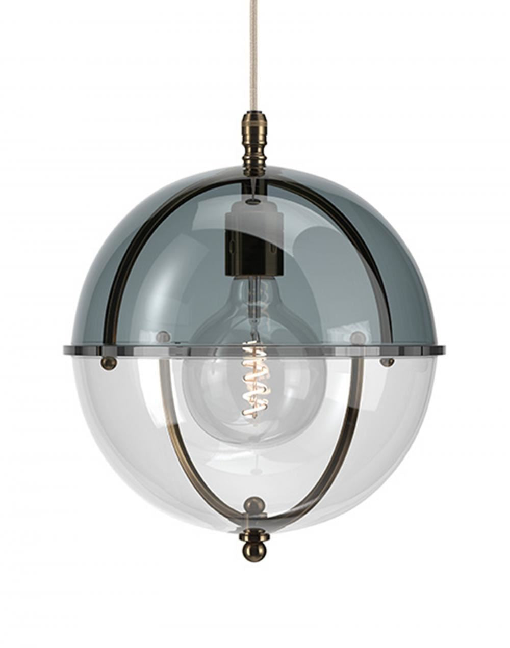 Fritz Fryer Grafton Globe Pendant Light