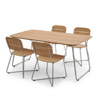 Fritz Hansen Lilium Garden Dining Set - Medium - Curated by Holloways of Ludlow