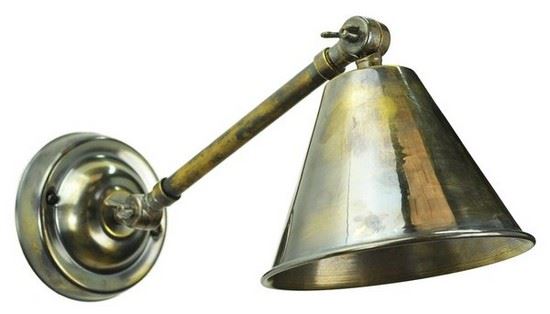 Limehouse Map Room Wall Light