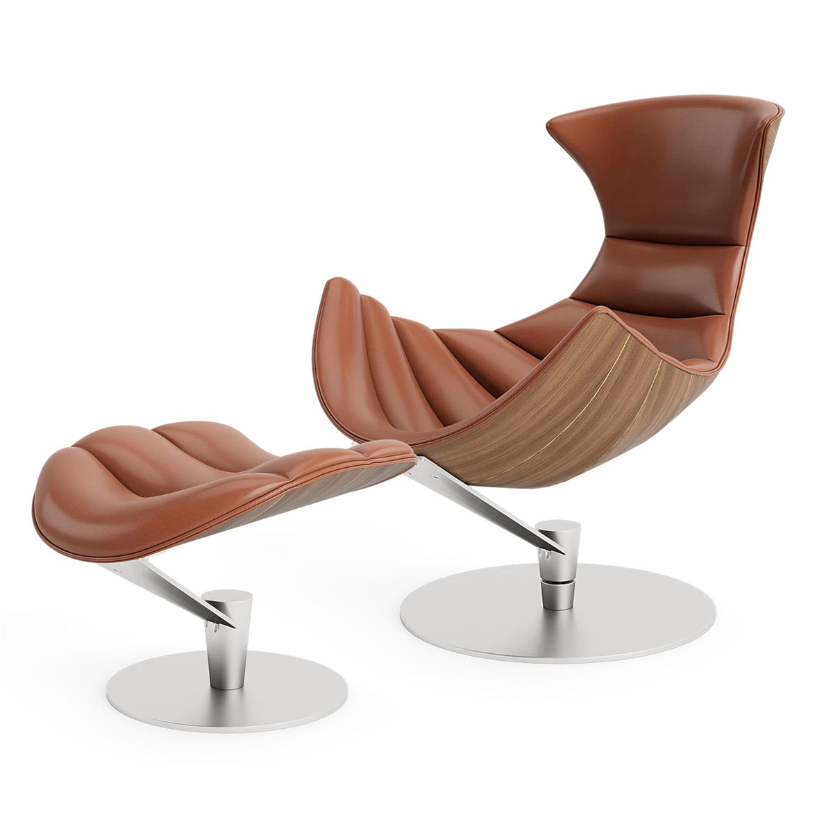 Bruunmunch Lobster Chair and Ottoman