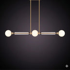Marc Wood Case Linear Pendant Light