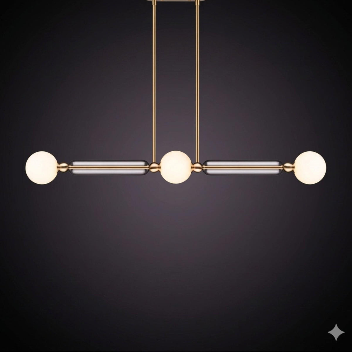 Marc Wood Case Linear Pendant Light