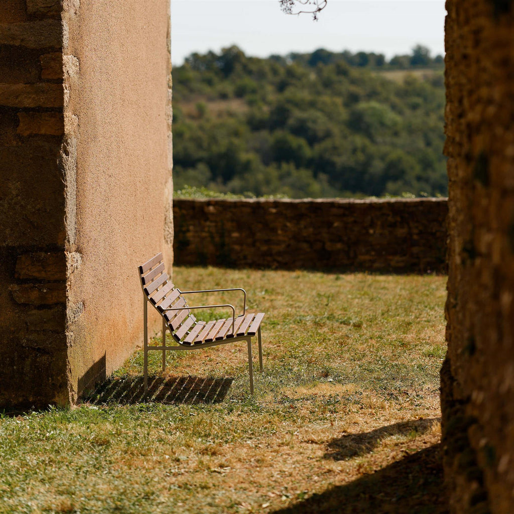 HAY Traverse Outdoor Lounge Bench with Arms