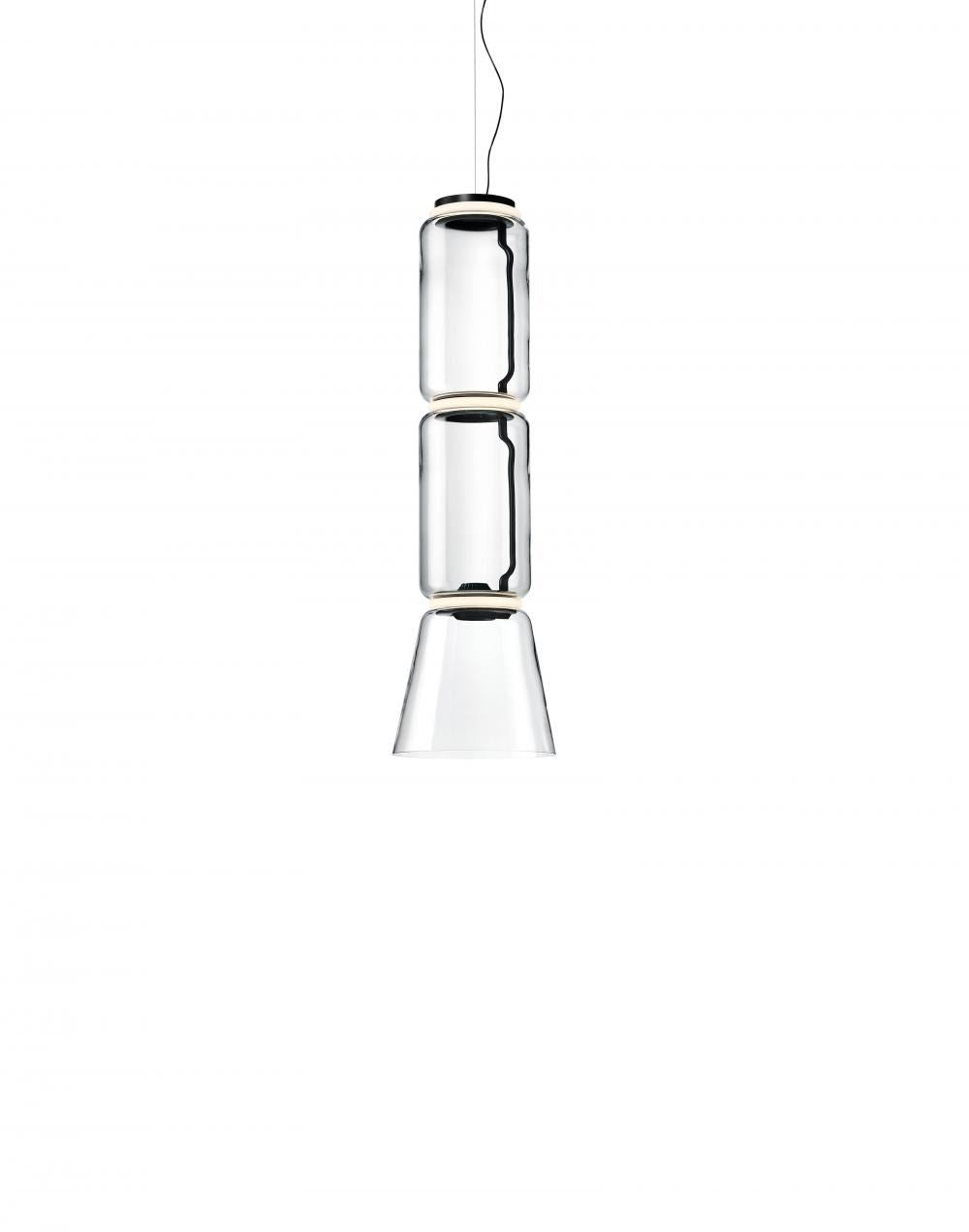 Flos Noctambule Pendant Light - Low Cylinder & Cone