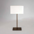 Outlet Park Lane table lamp - Antique Bronze, white shade
