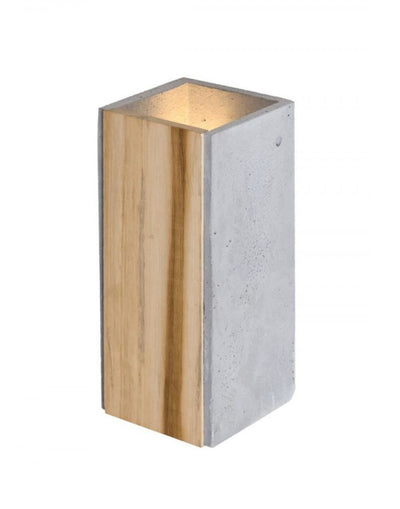 Orto teak wall light