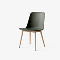 Outlet &Tradition HW71 Rely Chair - Bronze Green, Oak