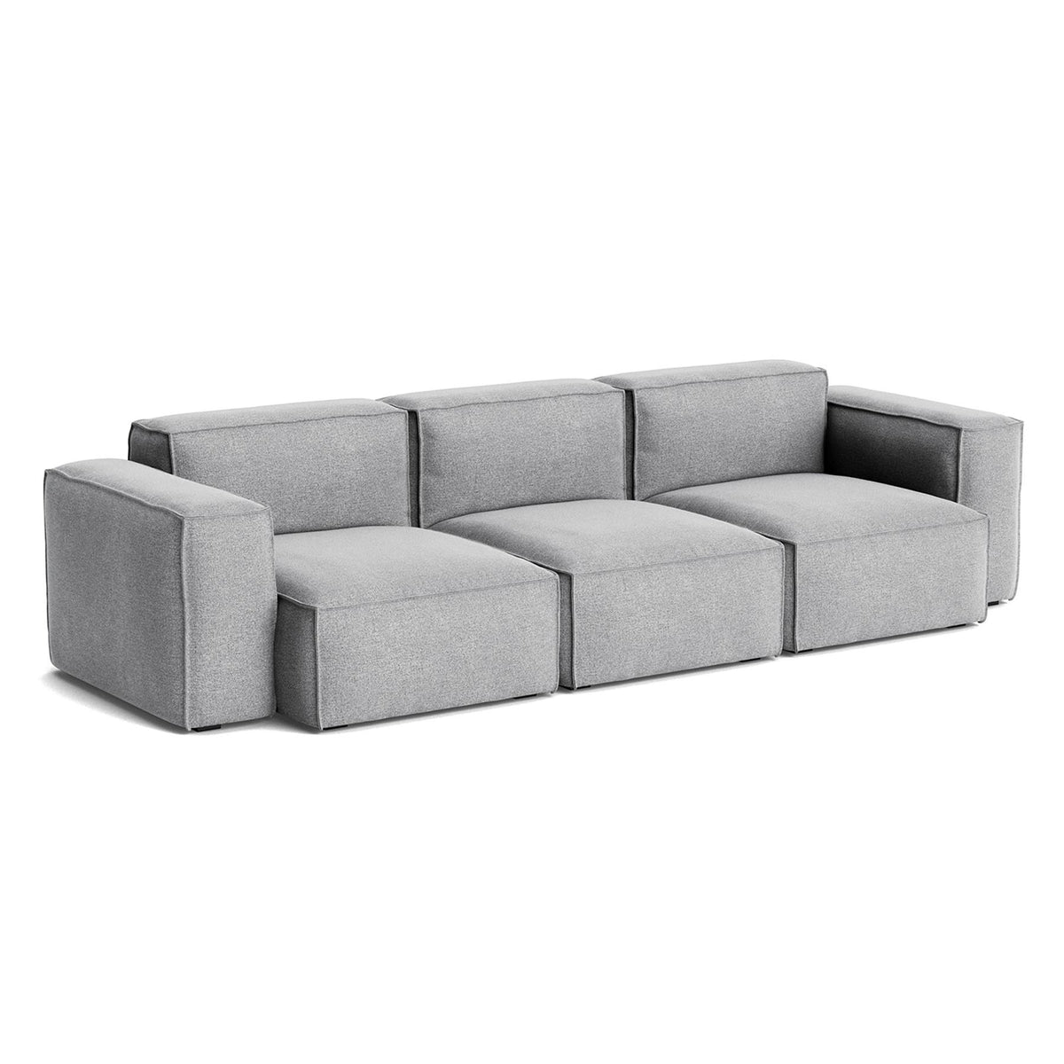 HAY Mags Soft 3+ Seater Sofa Low Armrest with Removable Cover Combination 1