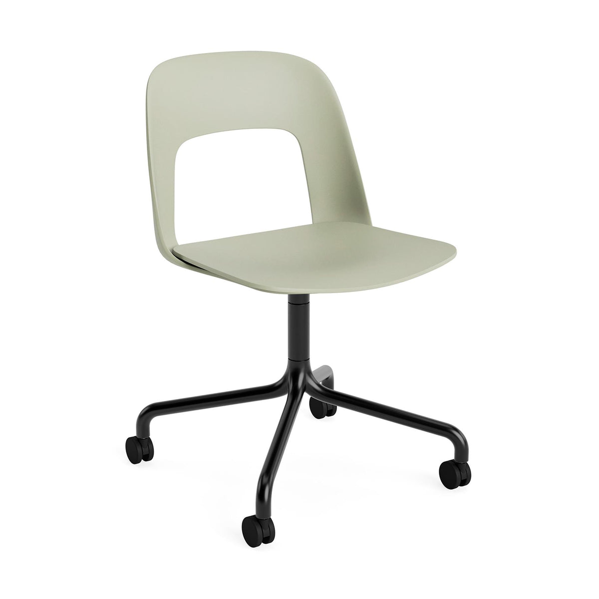 HAY Layout Chair 161 with 4 Star Swivel Wheel Base