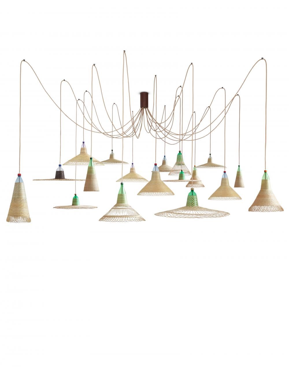 PET Lamp Chimbarongo Cluster Pendant