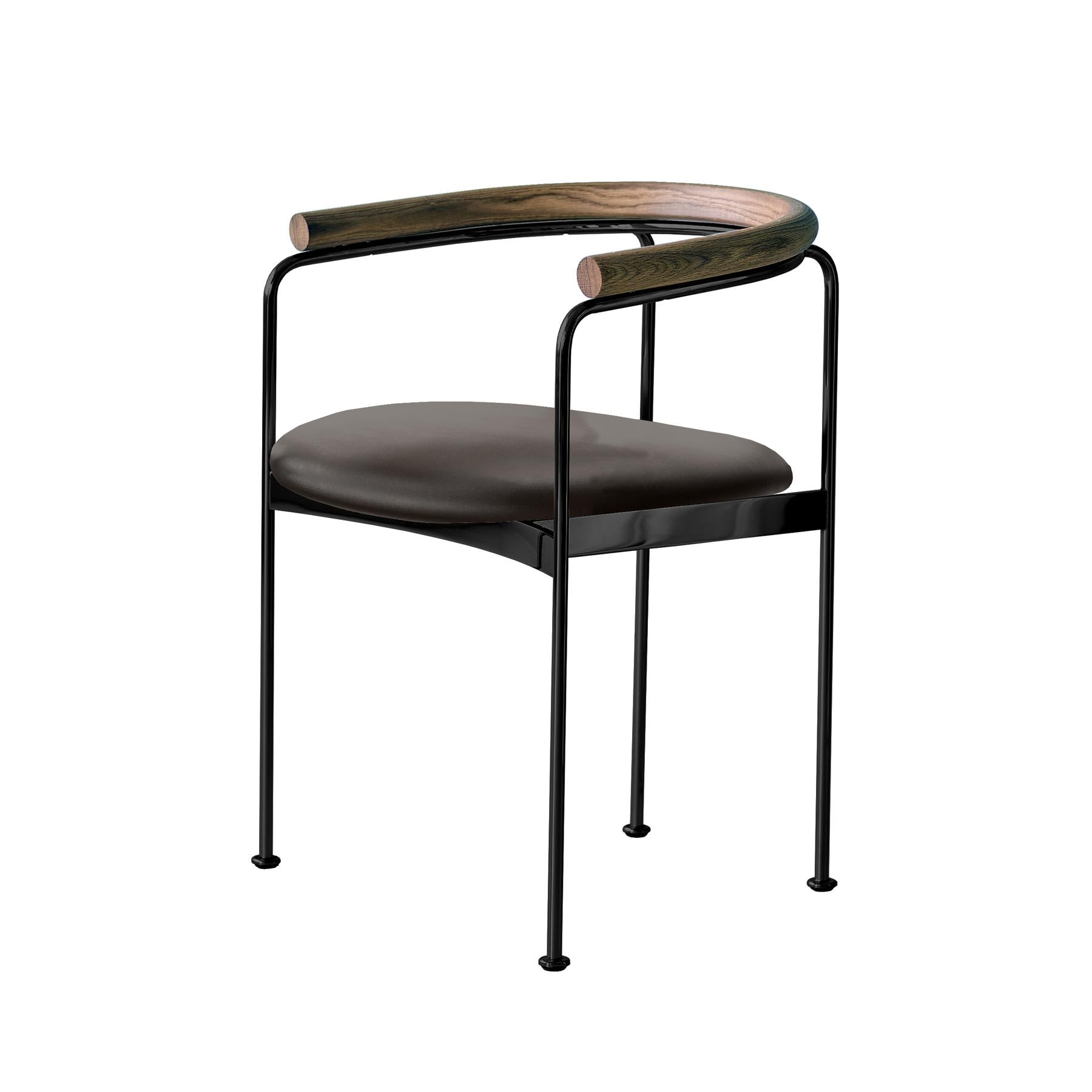 DK3 Baia Chair with Wooden Back