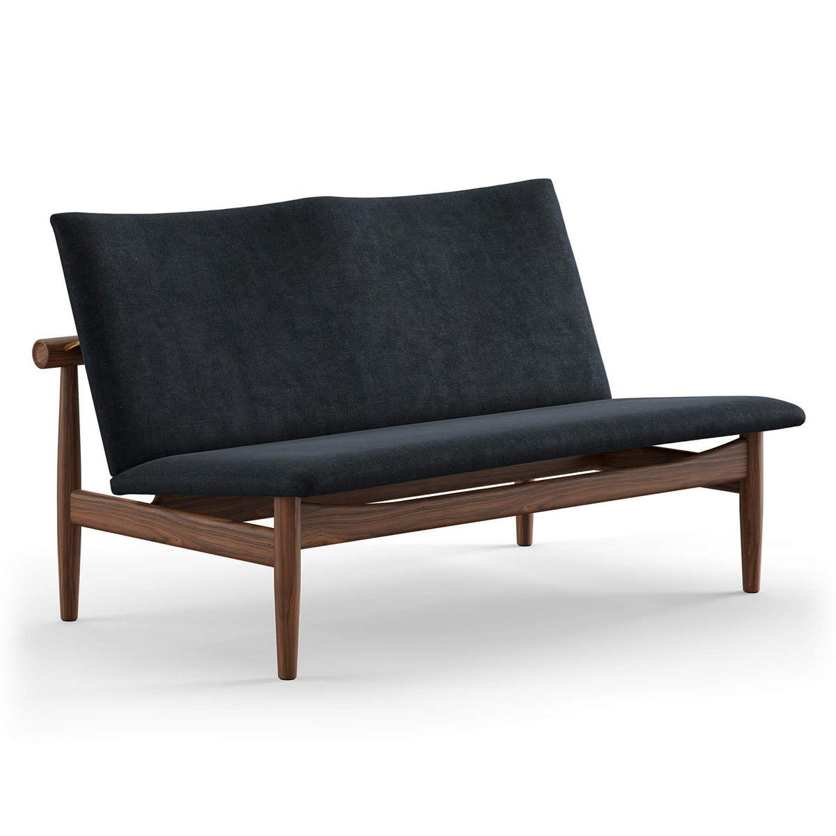 Finn Juhl The Japan 2 Seater Sofa in Walnut