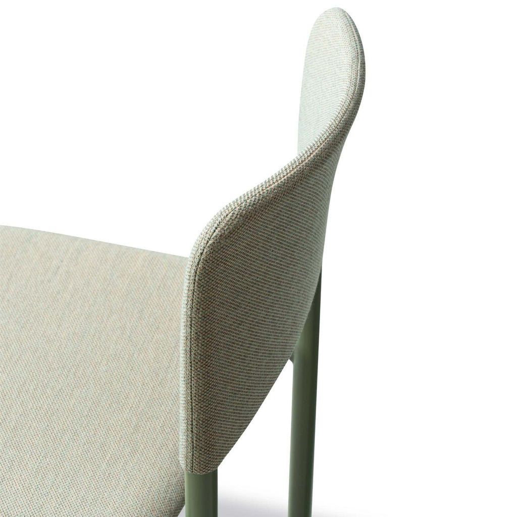 Fredericia Plan Dining Chair with Metal Legs, Fully Upholstered