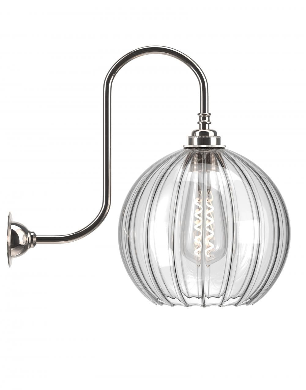Fritz Fryer Hereford Swan Neck Wall Light