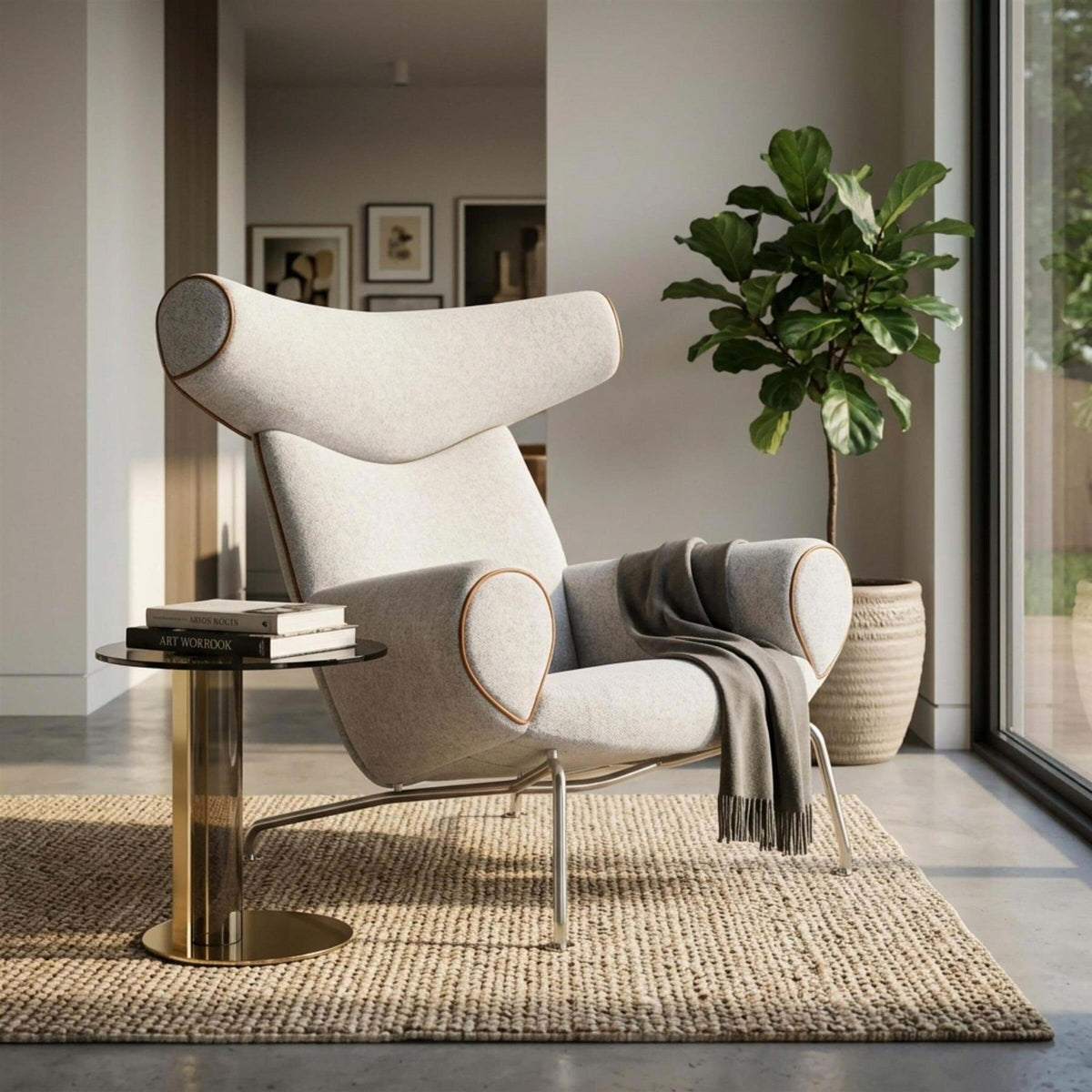 Fredericia Wegner Ox Easy Chair
