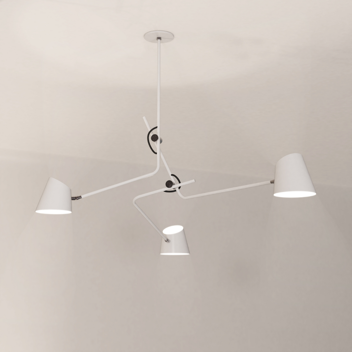 Darmes Hartau Triple Ceiling Light