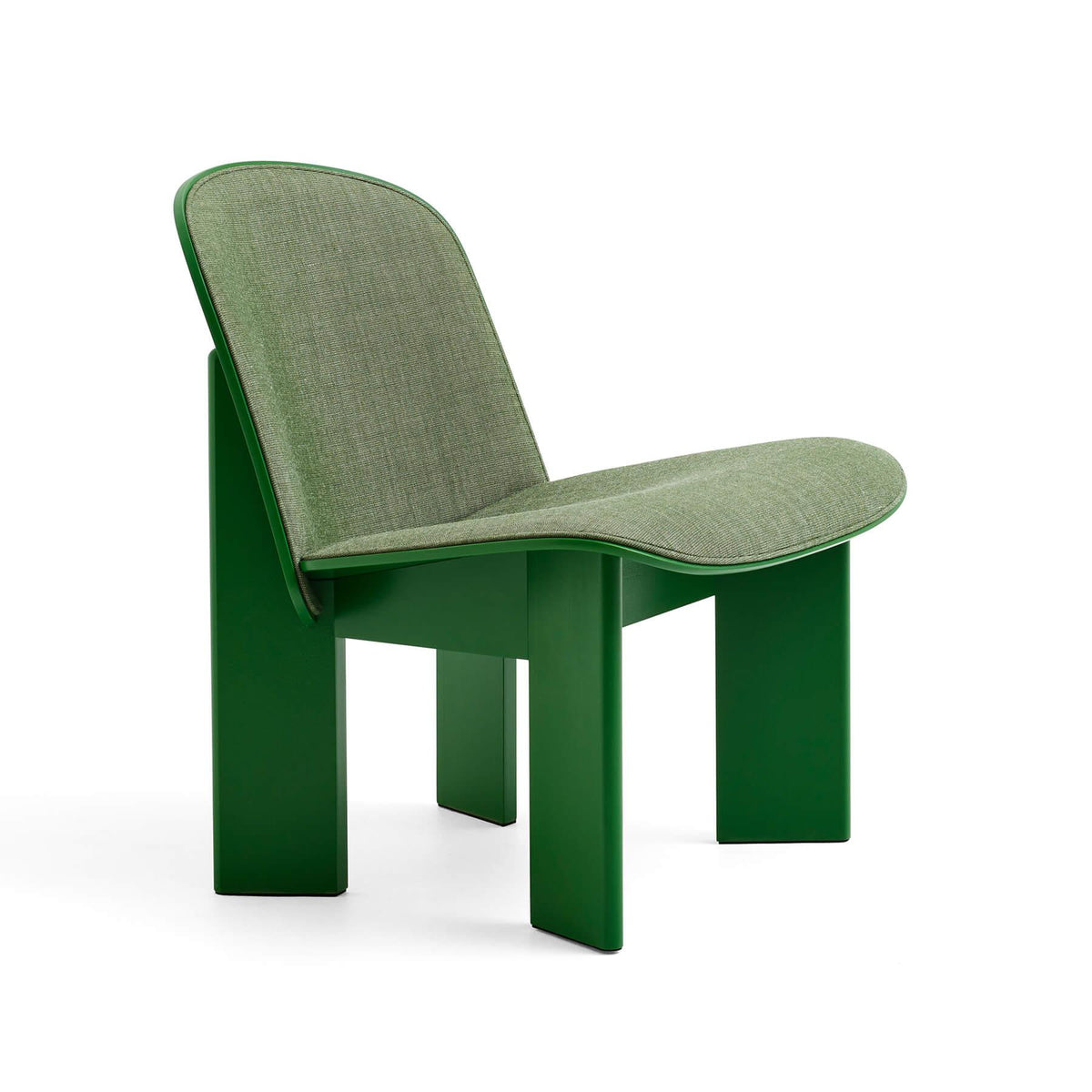 HAY Chisel Lounge Chair Front Upholstered