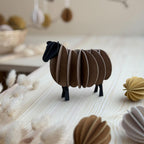 Lovi Wooden Sheep Decoration