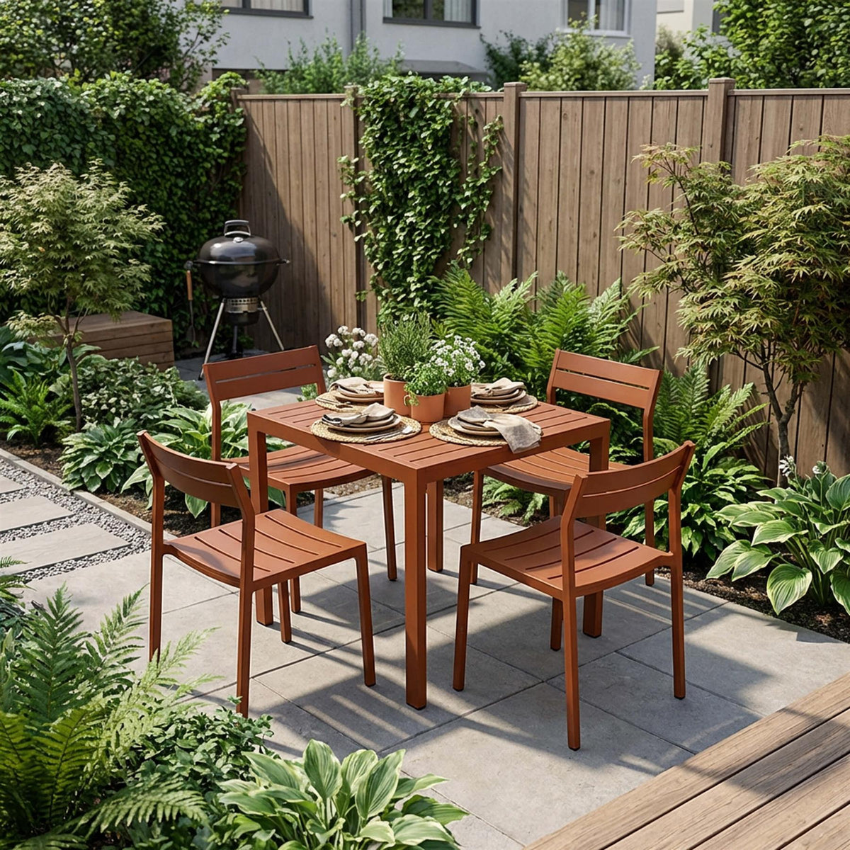 Case Furniture Eos Outdoor Dining Set - Small - Curated by Holloways of Ludlow