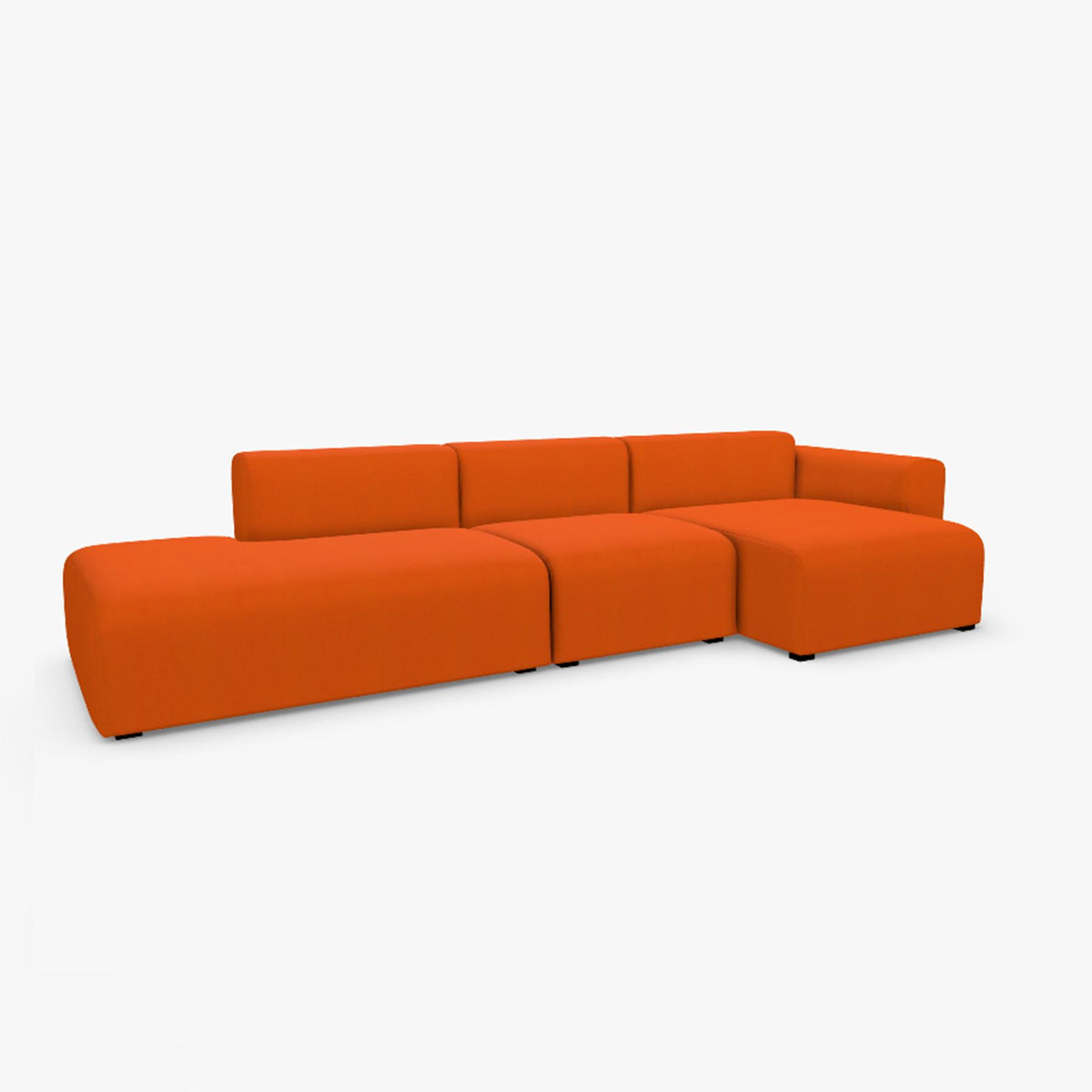 HAY Mags Sofa 3+ Seater Combination 4 Right