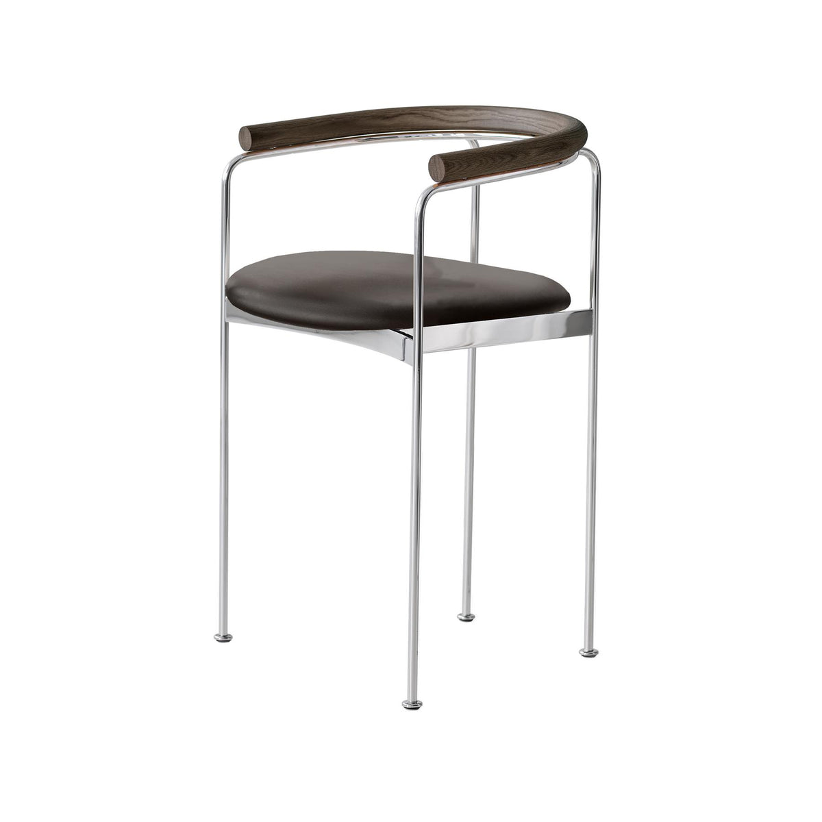 DK3 Baia Counter Stool with Wooden Back