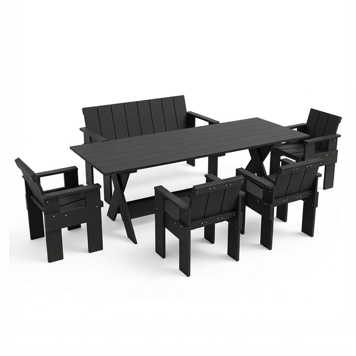 HAY Crate Patio Set - Curated by Holloways of Ludlow