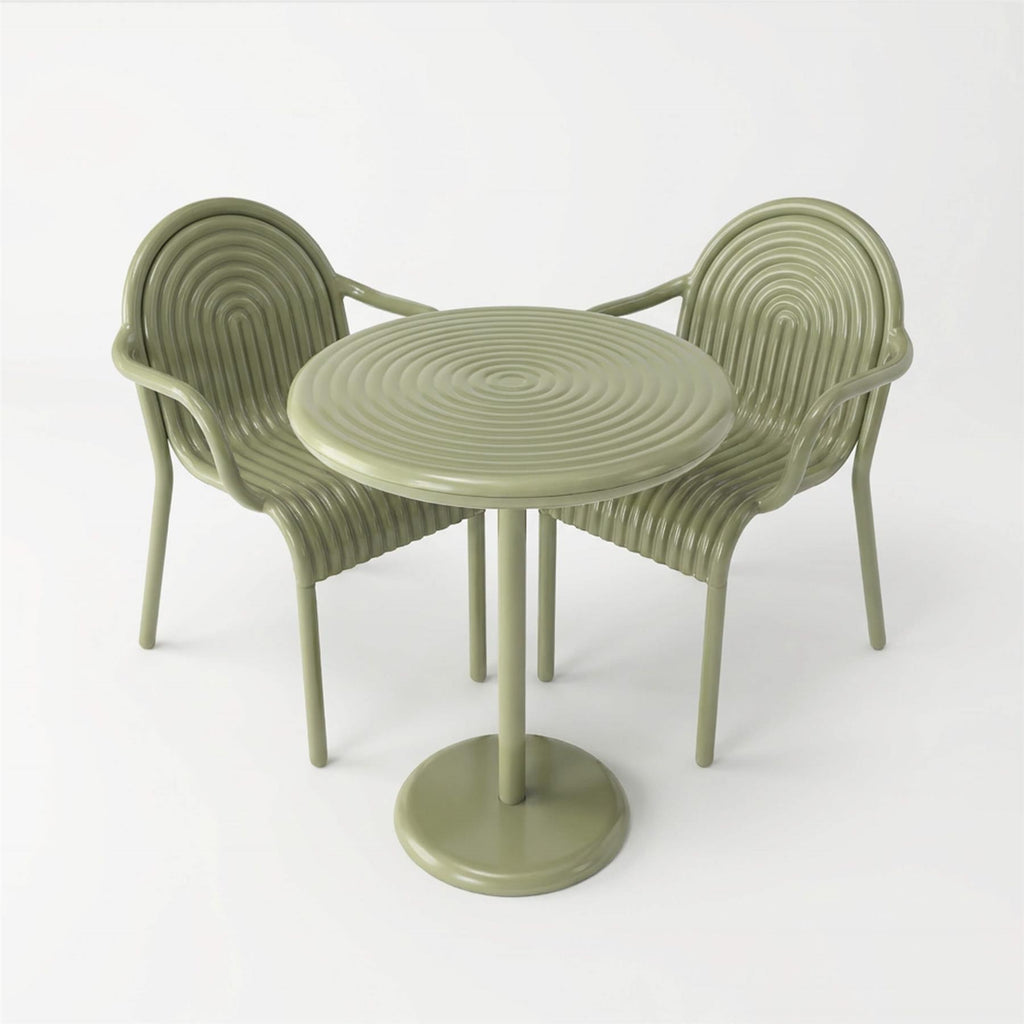 Tom Dixon Groove Balcony Furniture Set - Curated by Holloways of Ludlow
