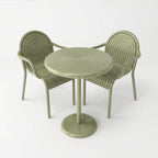 Tom Dixon Groove Balcony Furniture Set - Curated by Holloways of Ludlow