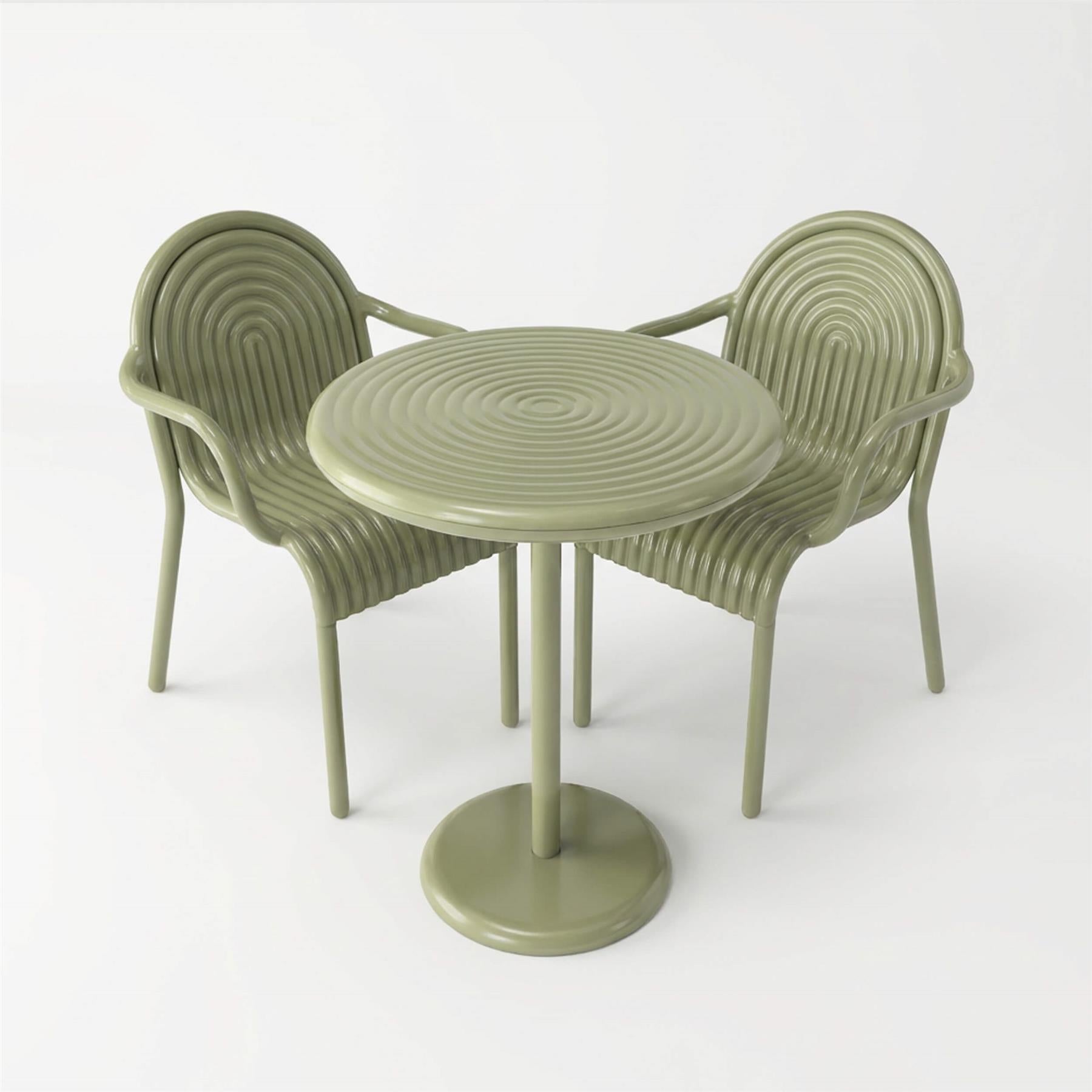 Tom Dixon Groove Balcony Furniture Set - Curated by Holloways of Ludlow