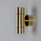 Mullan Lighting Lana Up and Down Brass Wall Light