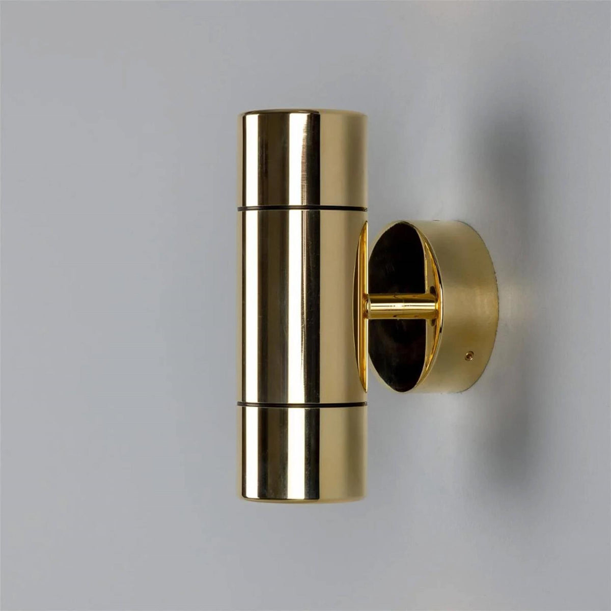 Mullan Lighting Lana Up and Down Brass Wall Light