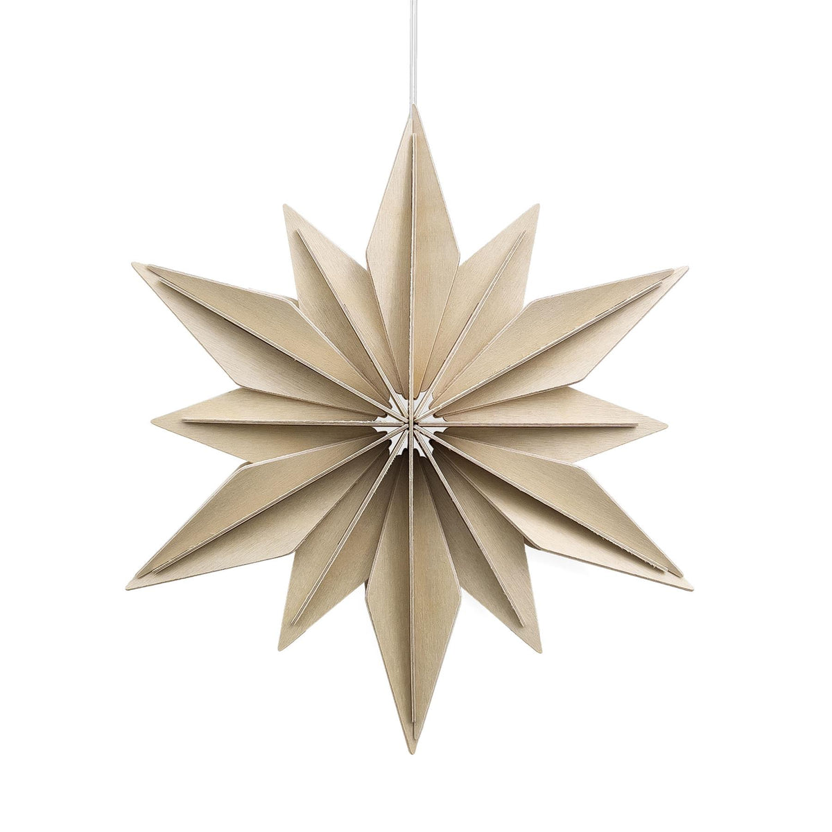 Lovi Wooden Decor Star Decoration
