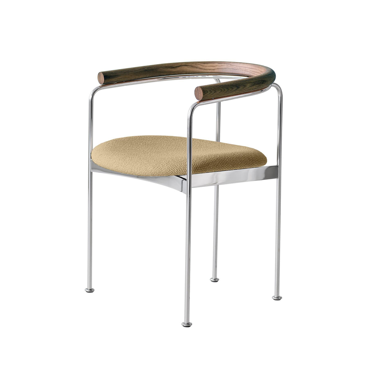 DK3 Baia Chair with Wooden Back