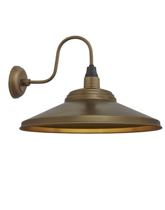 Industville Brooklyn Vintage Swan Neck Wall Sconce