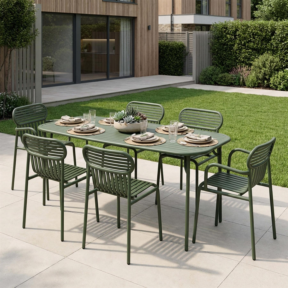 Petite Friture Week-End Garden Dining Set - Large - Curated by Holloways of Ludlow