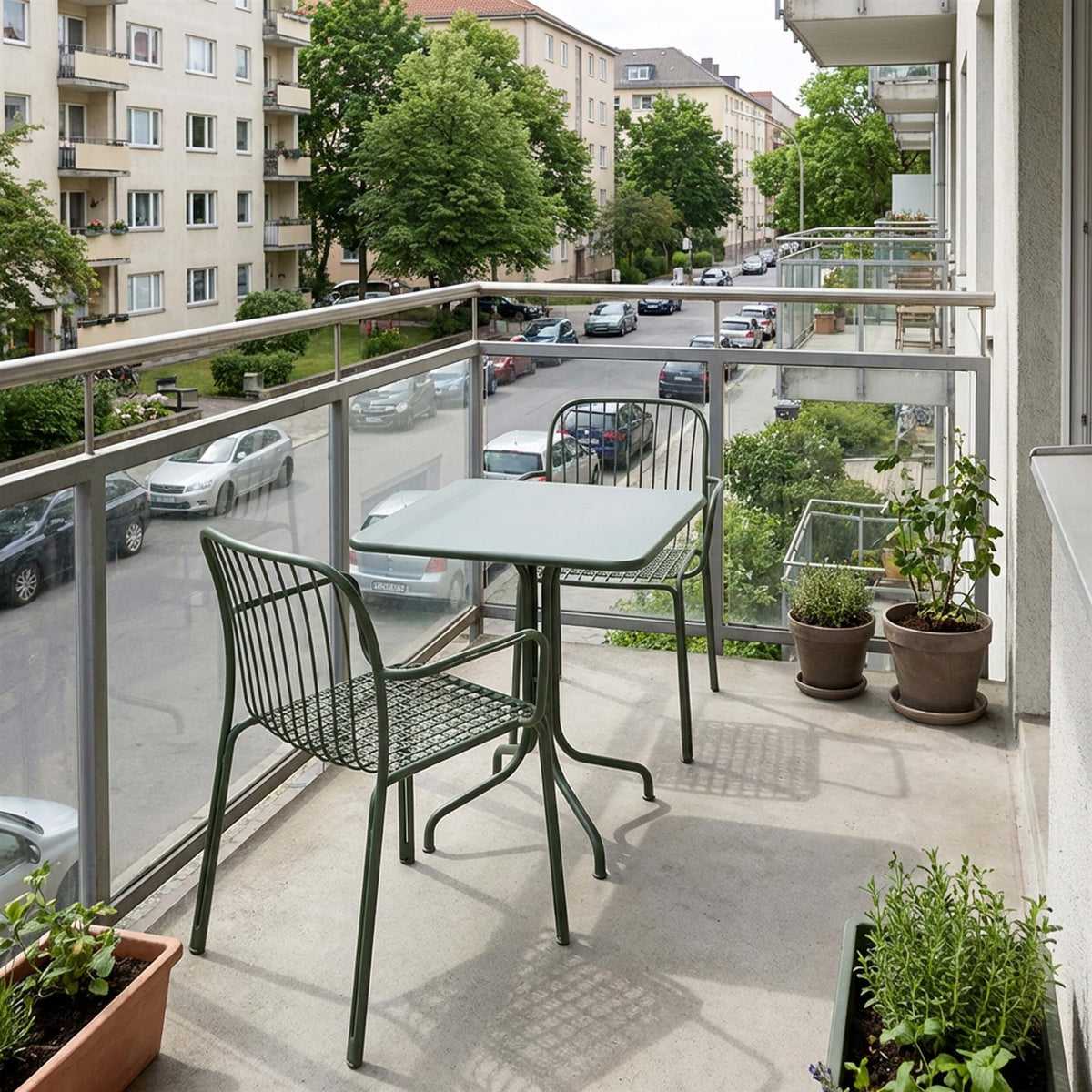 &Tradition Thorvald Balcony Furniture Set - Curated by Holloways of Ludlow