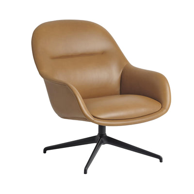 Muuto Fiber Lounge Armchair with Swivel Base