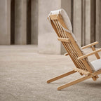 Carl Hansen & Son BM5568 Outdoor Deck Chair