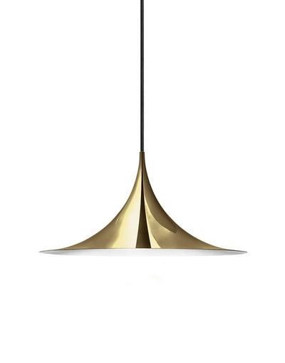 Outlet GUBI Semi Pendant Light - Medium, Brass