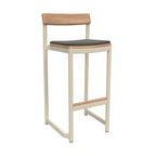 Fritz Hansen Pelagus Garden Stool Cushion - Charcoal