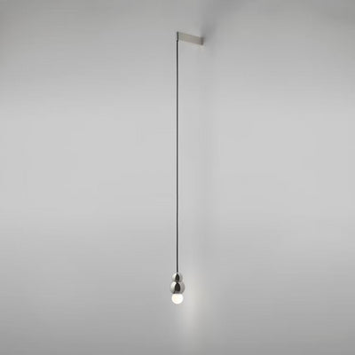Ball wall light with bracket