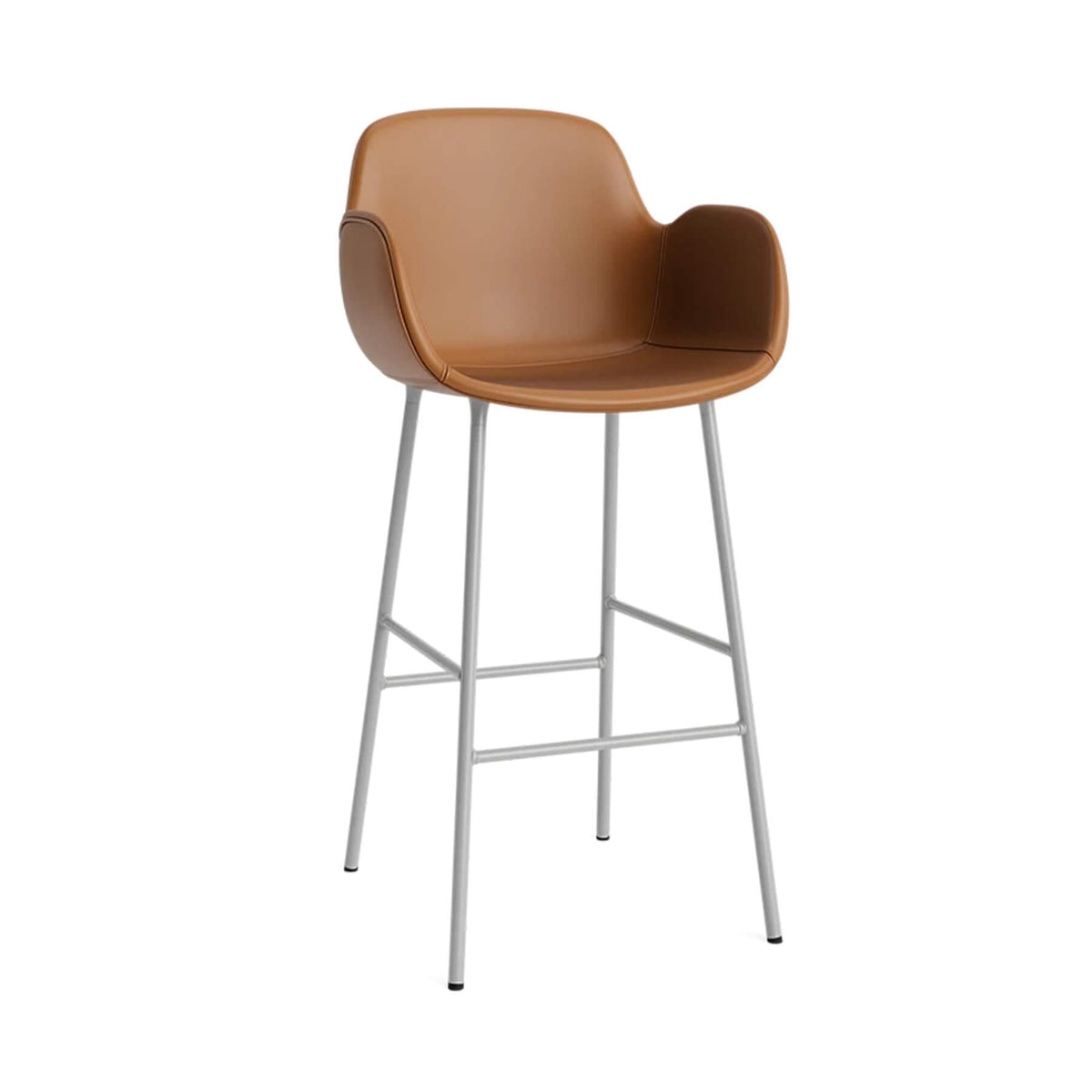 Normann Copenhagen Form Bar Armchair, Metal Legs