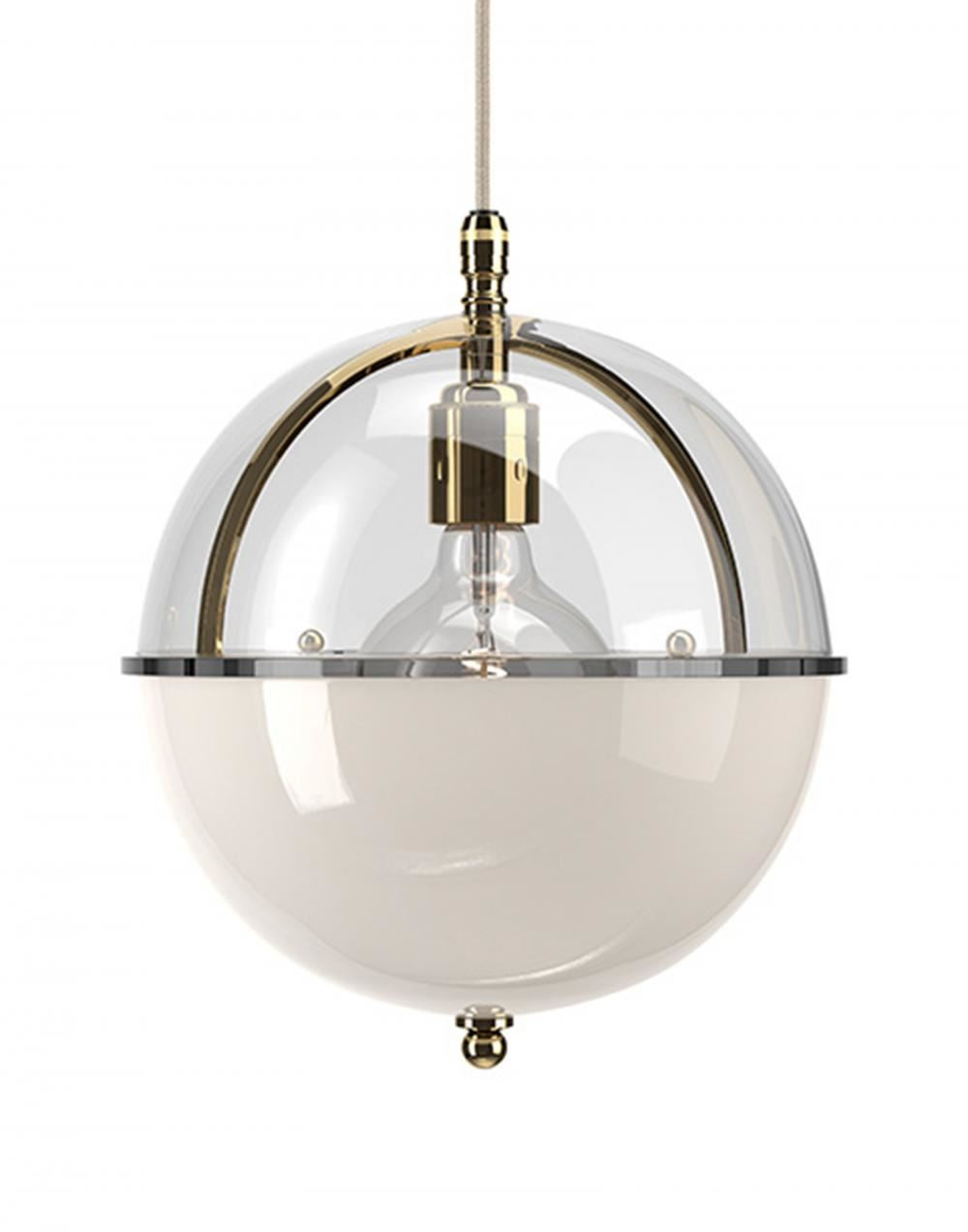 Fritz Fryer Grafton Globe Pendant Light