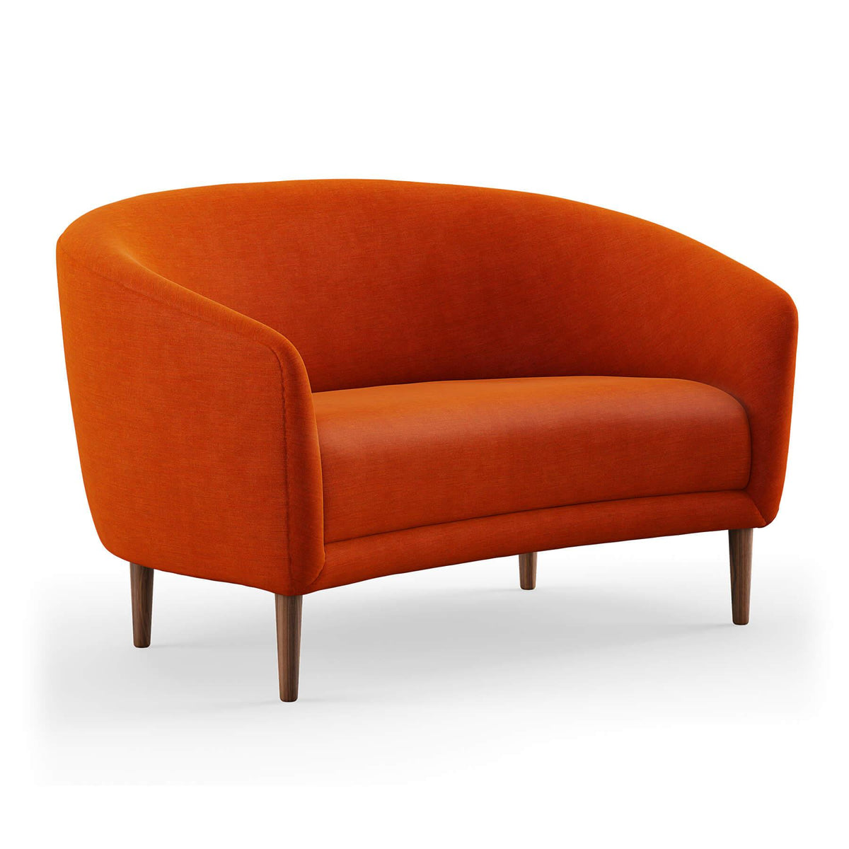 Finn Juhl The Little Mother 2 Seater Sofa in Walnut