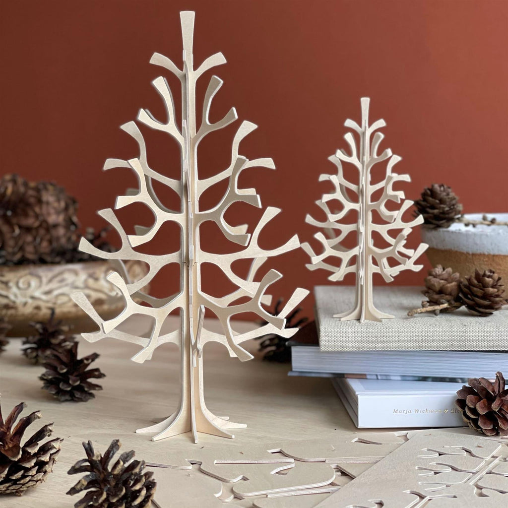 Lovi Wooden Spruce Christmas Tree, Small