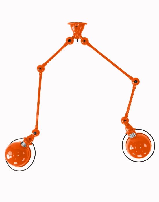 Jielde Loft Twin Ceiling Light