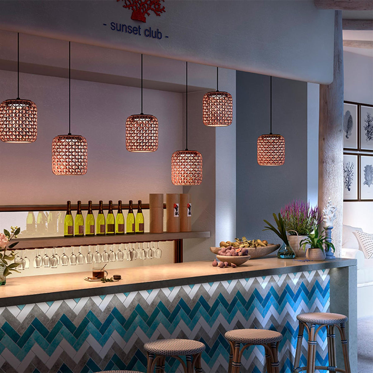 Bover Nans S Outdoor Pendant Light